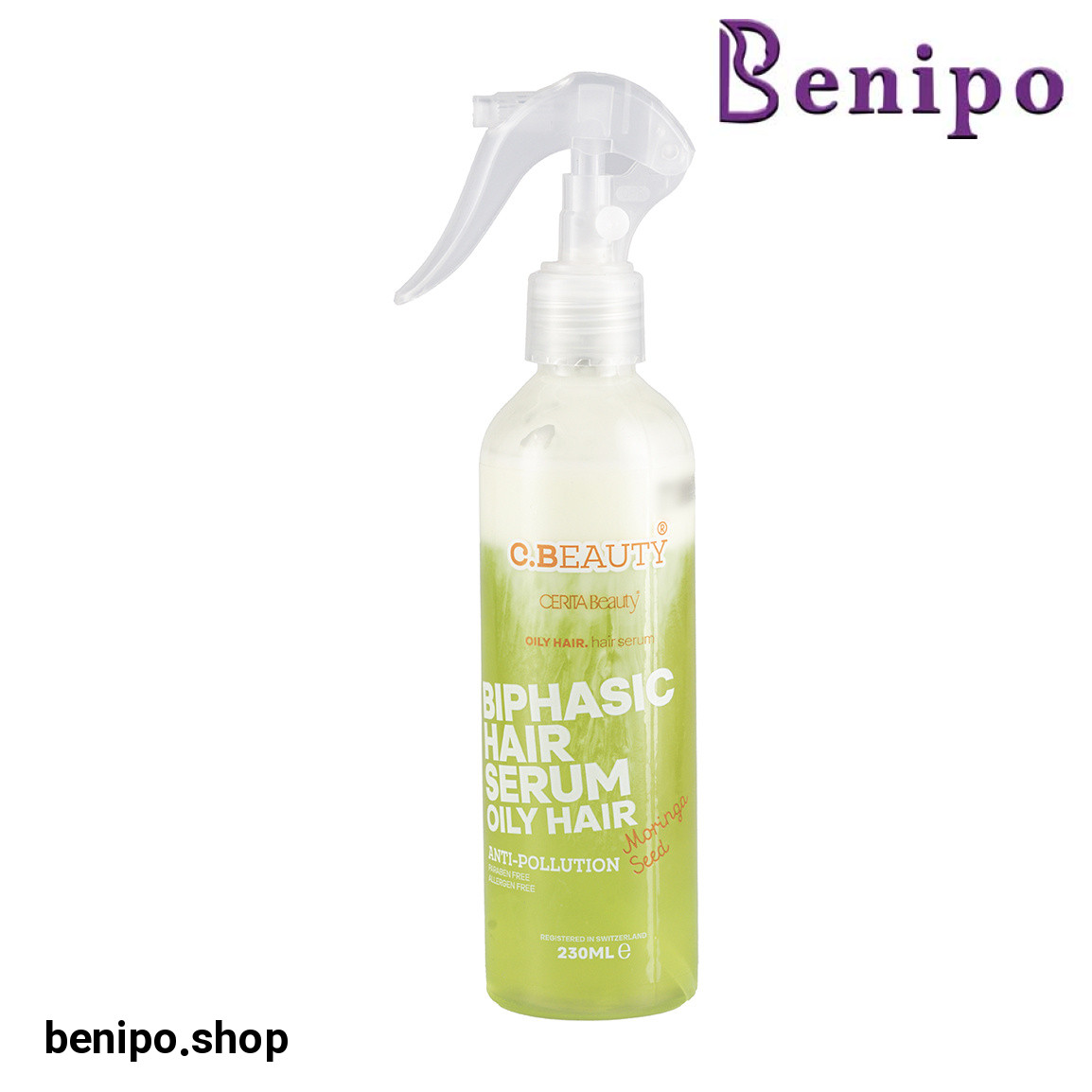 سرم دوفاز حالت دهنده موهای چرب