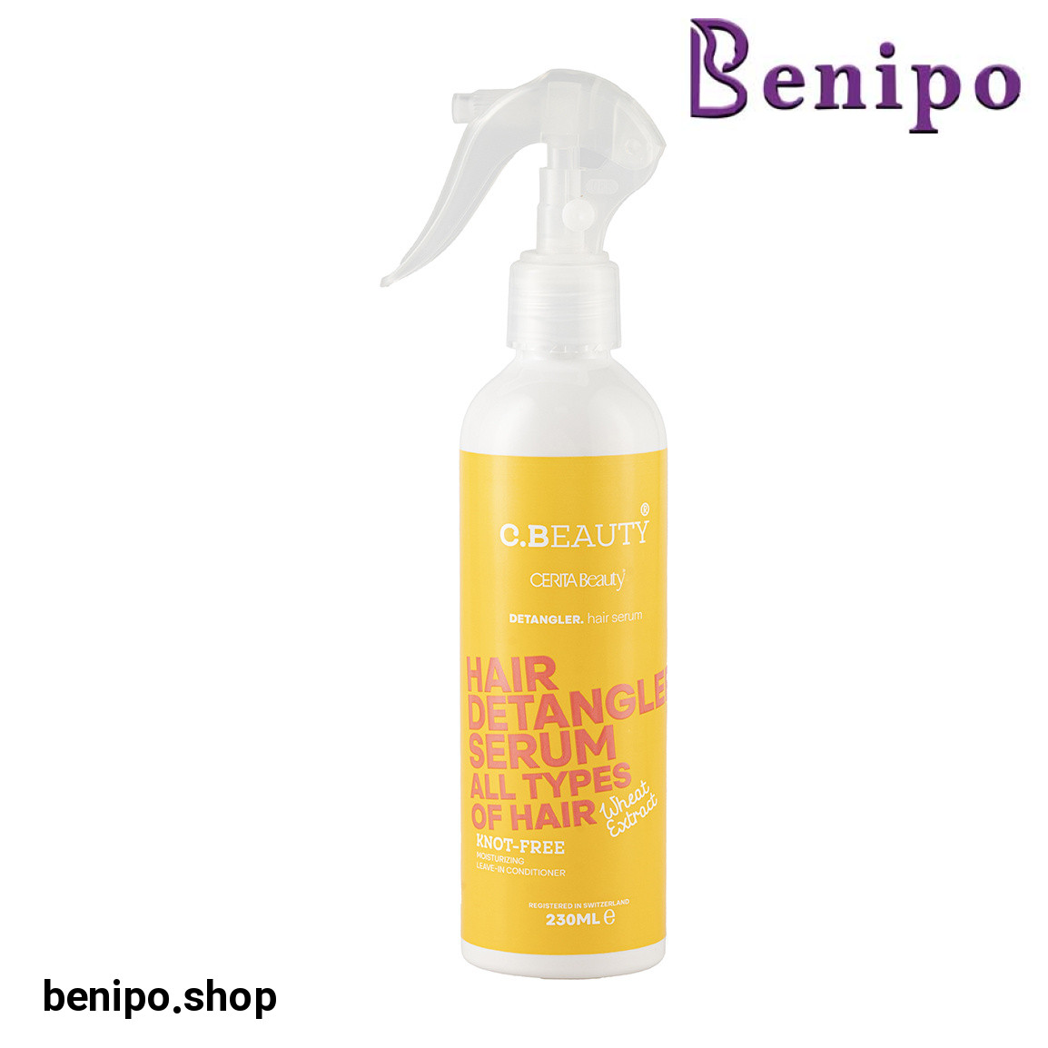 اسپری نرم کننده و باز کننده گره مو 230میل