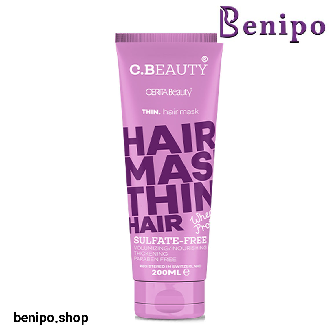 ماسک مو مناسب مو نازک و کم حجم 200 میلی لیتر