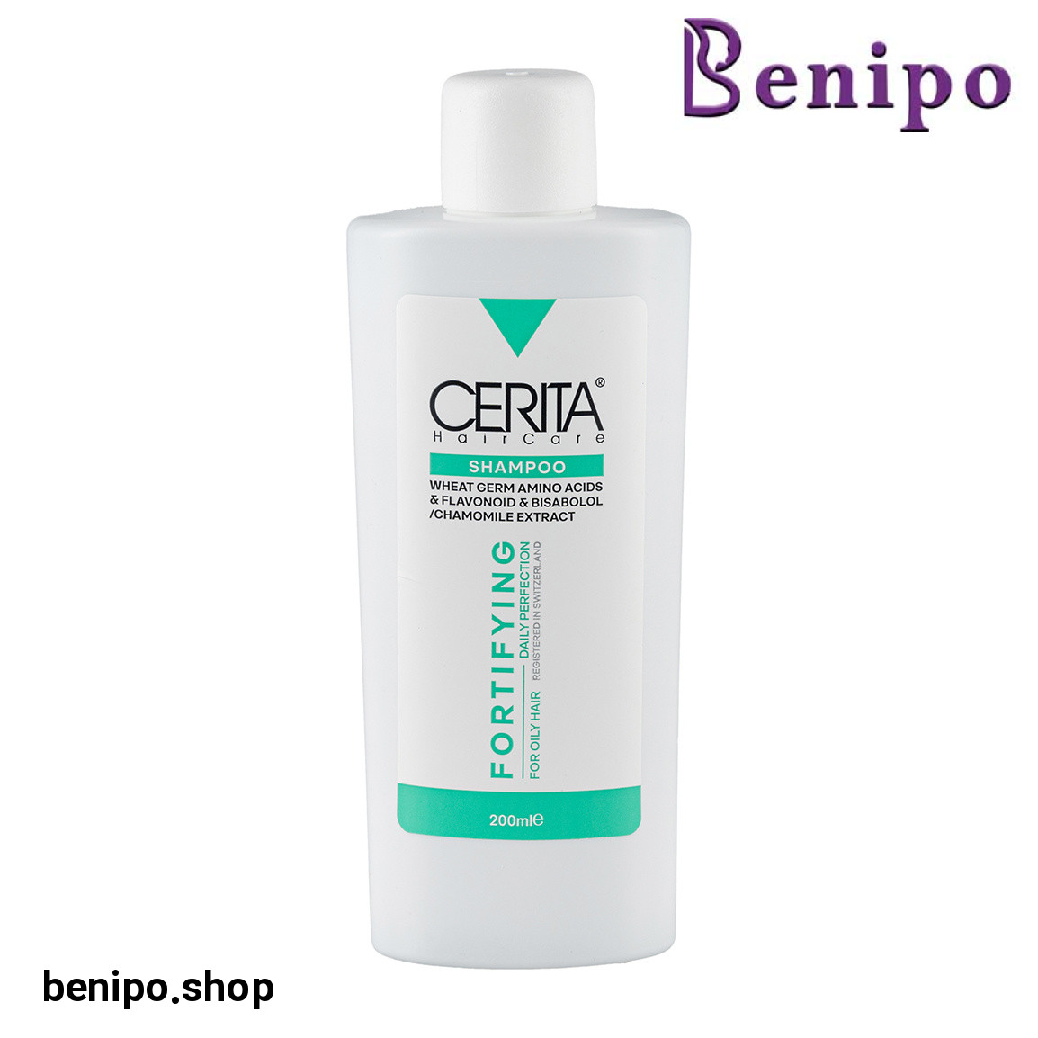 شامپو مو مدل تقویت کننده و ضد ریزش مناسب موهای چرب حجم 200 میلی لیتر