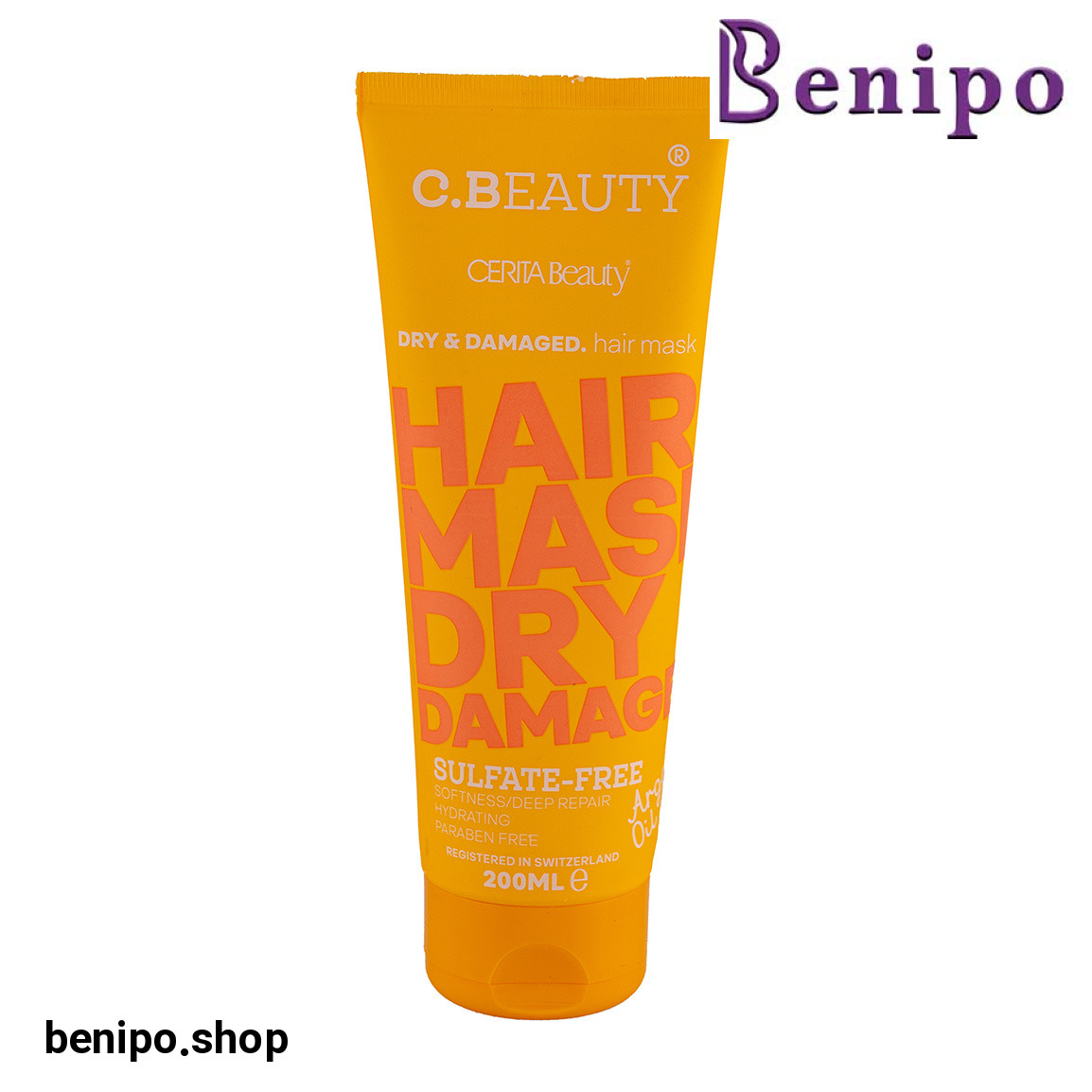 ماسک مو تیوپی فری سولفات مناسب موهای خشک و آسیب دیده حجم 200 میلی لیتر