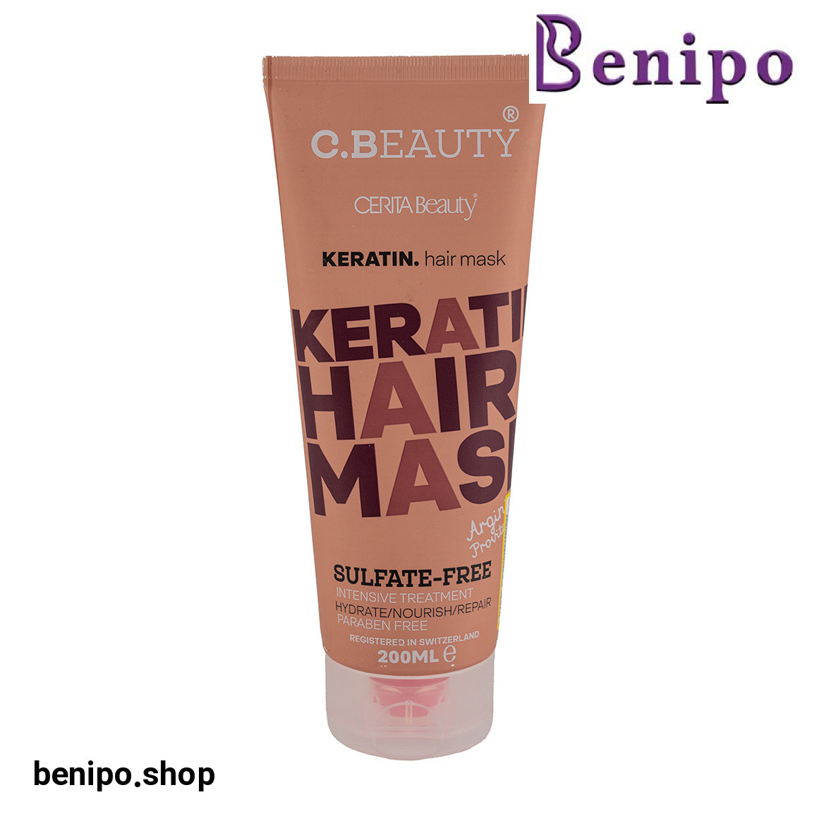 ماسک مو مناسب مو کراتین شده حجم 200 میلی لیتر