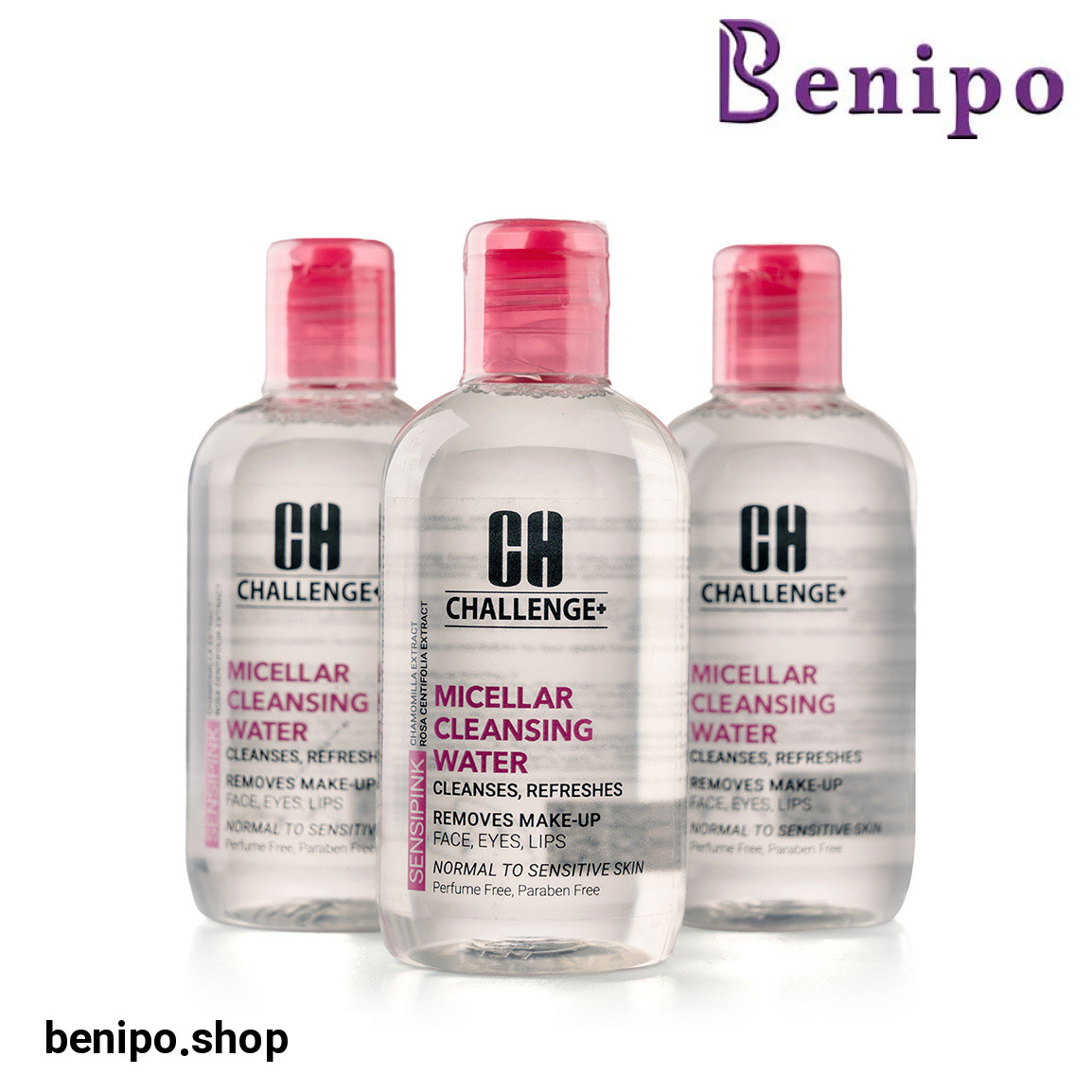 پک سه عددی پاک کننده آرایش میسلارواتر پوست حساس 250میل