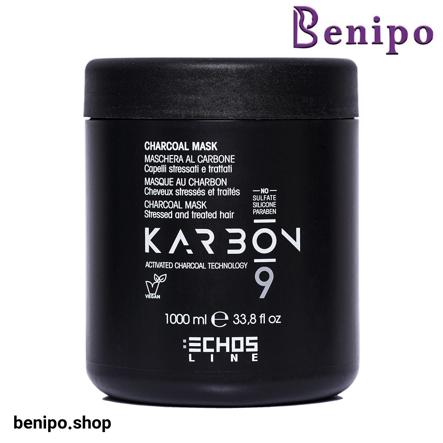 ماسک مو زغال بامبو کربن اچ اس لاین