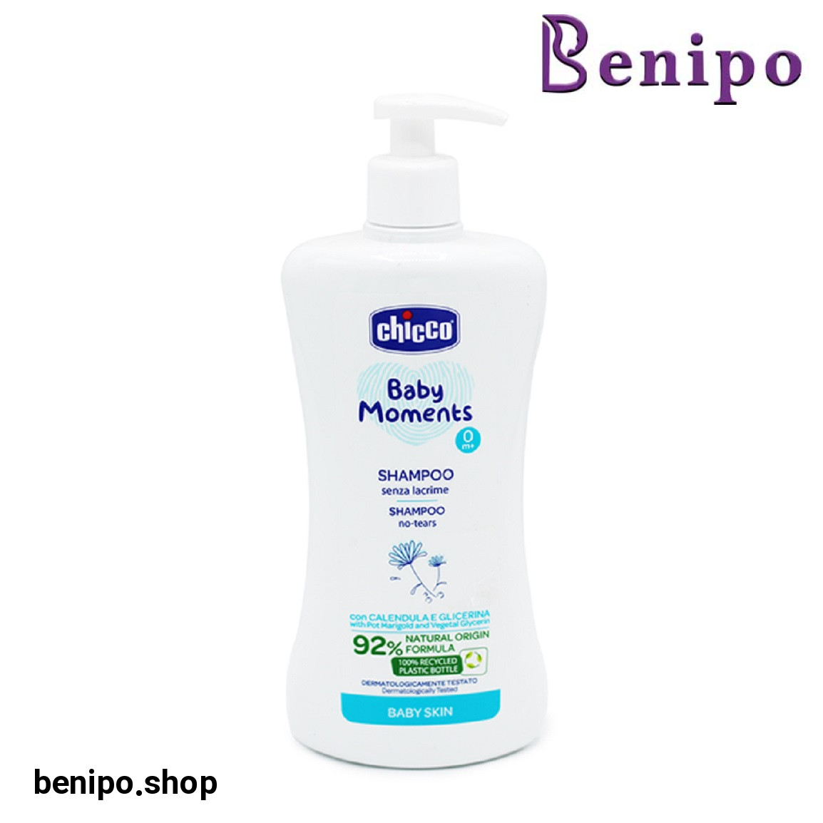 شامپو سر بی اشک کودک حاوی عصاره کالندولا حجم 500 میلی لیتر