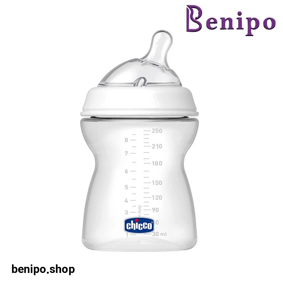 شیشه شیر مدل Natural Feeling ظرفیت 250 میلی لیتر بی رنگ