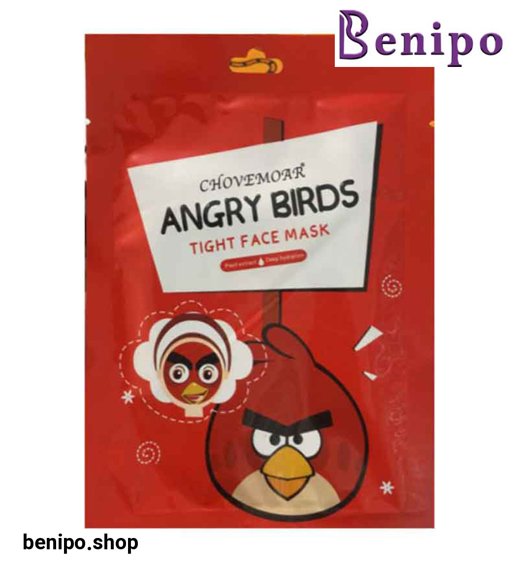 ماسک صورت ورقه ای مدل انگری بردز