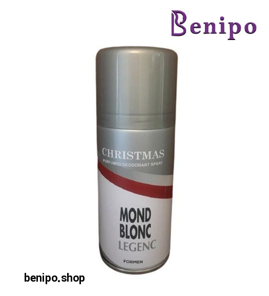 اسپری خوشبو کننده بدن 150 میل مردانه مدل Mond Blonc Legenc