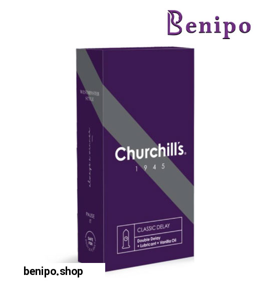 کاندوم کلاسیک ضخامت نرمال با ماده تاخیری دابل 12 عددی اسانس وانیل