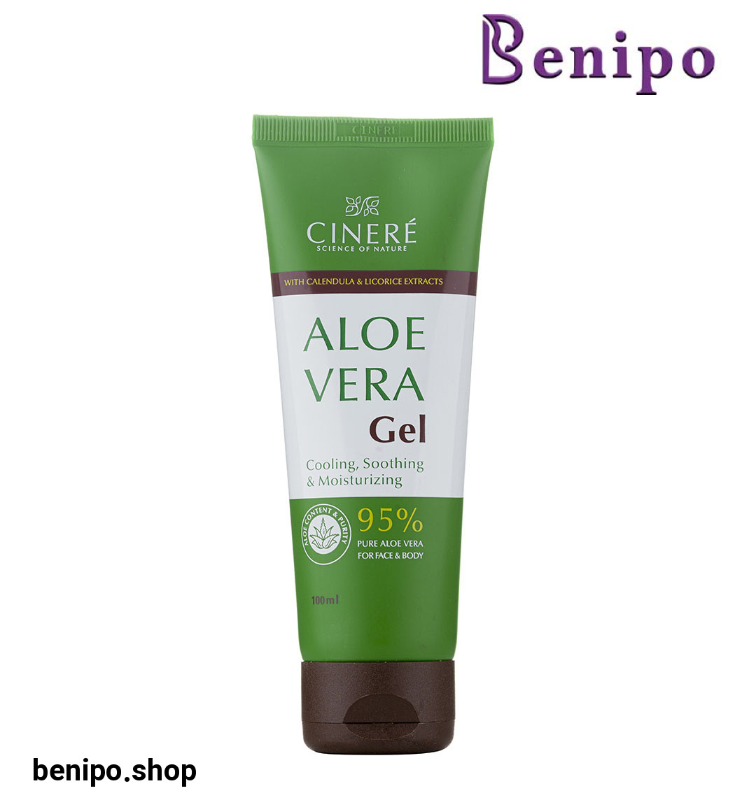 ژل آلوئه ورا حجم 100 میلی لیتر