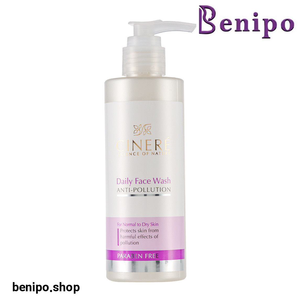 ژل شستشوی صورت مرطوب کننده و ضد آلودگی هوا مناسب پوست خشک و معمولی حجم 200 میلی لیتر