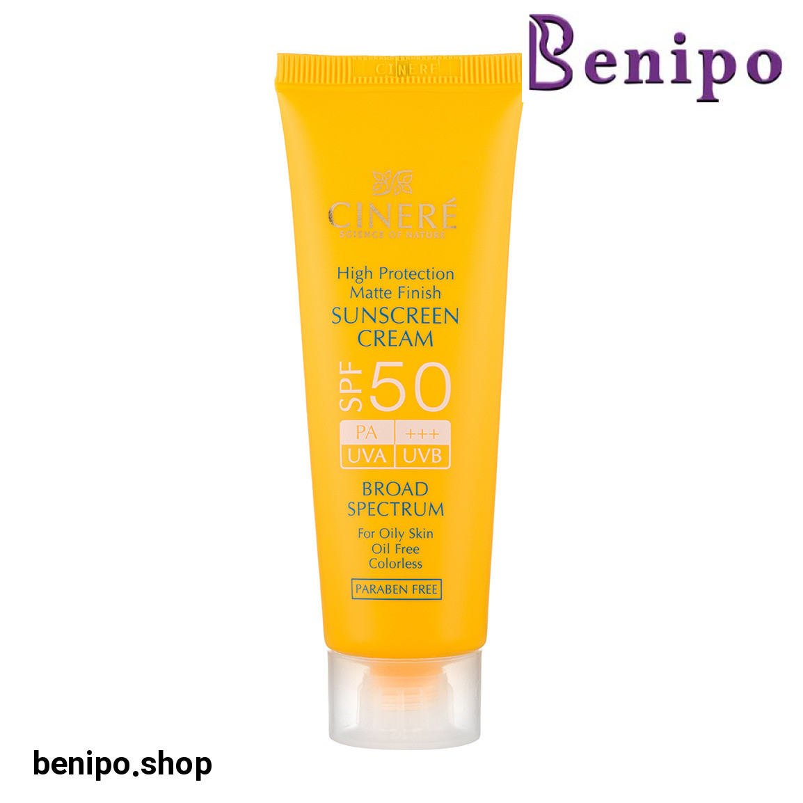 کرم ضد آفتاب بی رنگ مدل Oil Free با SPF50 مناسب پوست چرب حجم 50 میلی لیتر