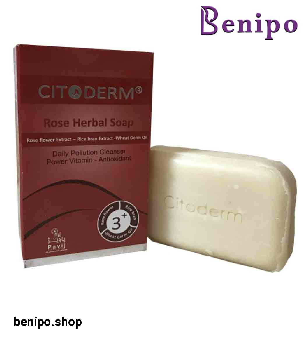 صابون گل رز 100گرمی