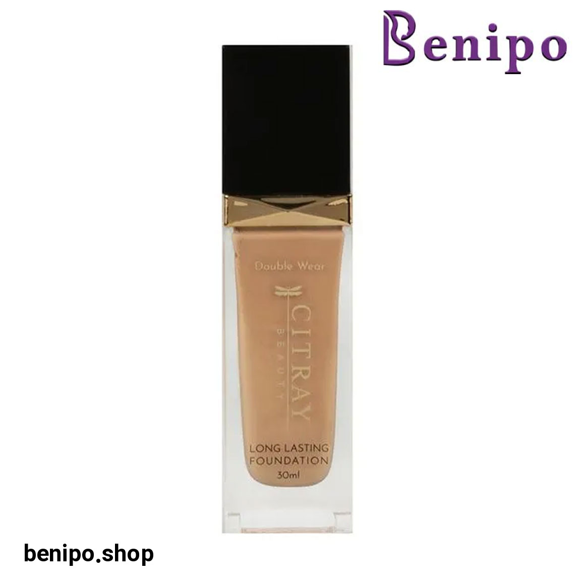 کرم پودر شیشه ای مدل Double Wear حجم 30 میلی لیتر