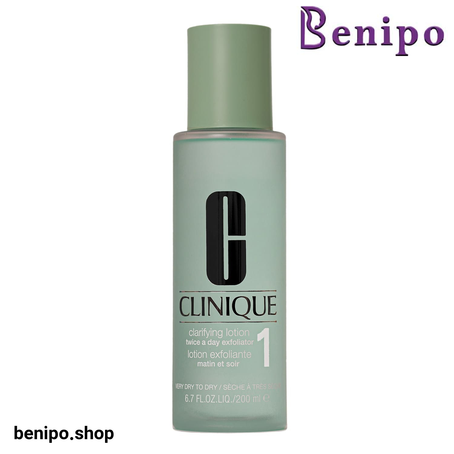 تونر کلینیک شماره ۱ پوست خشک تا خیلی خشک