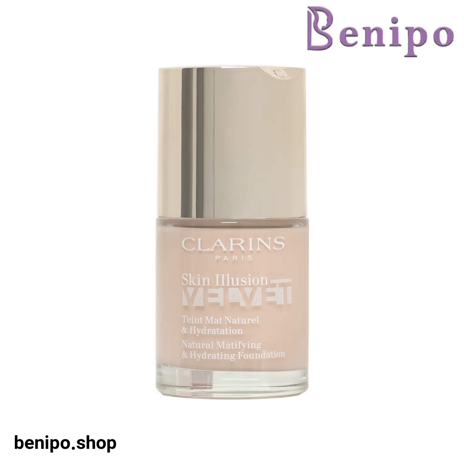 کرم پودر کلارنس skin illusion velvet