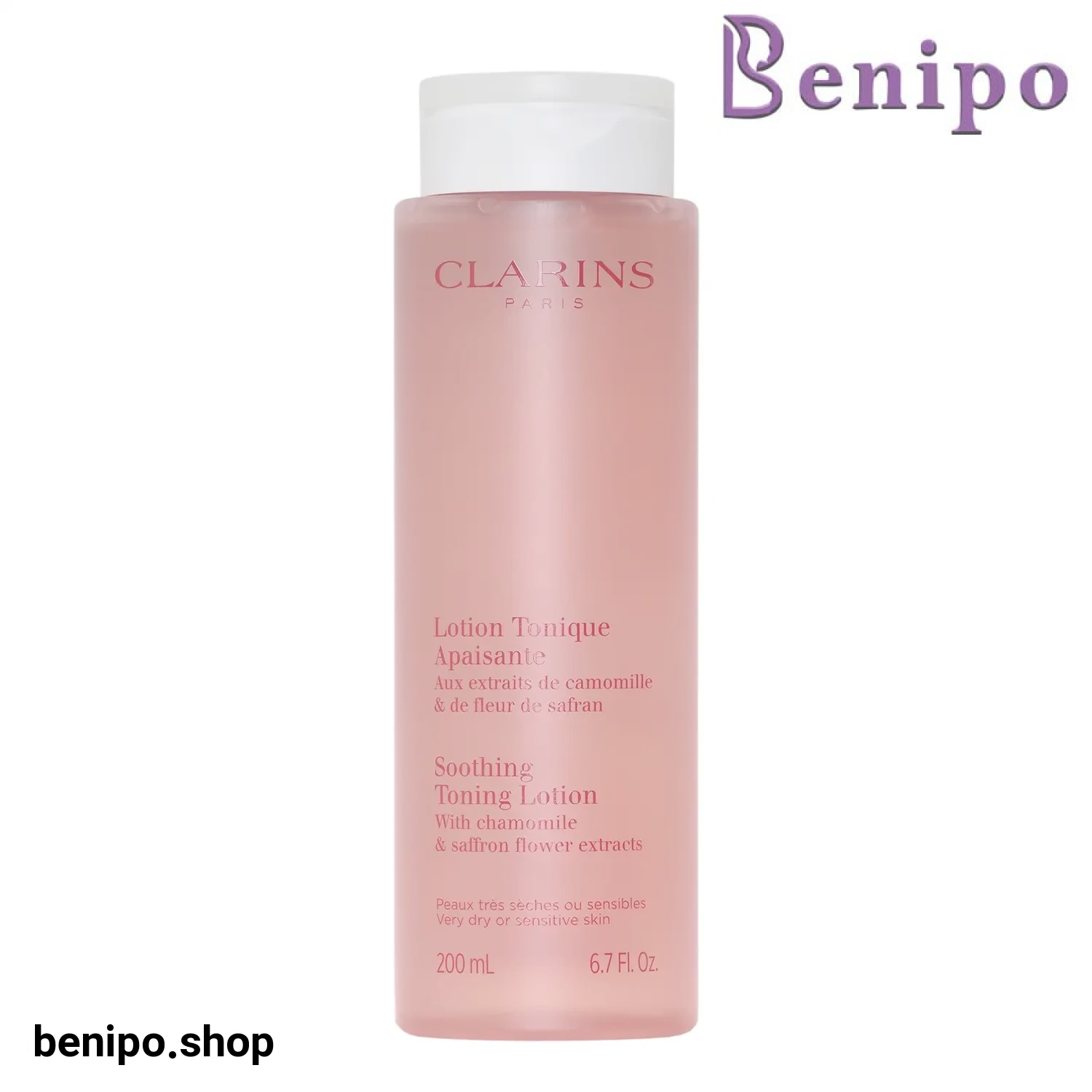 لوسیون تونر پوست خشک و حساس کلارنس