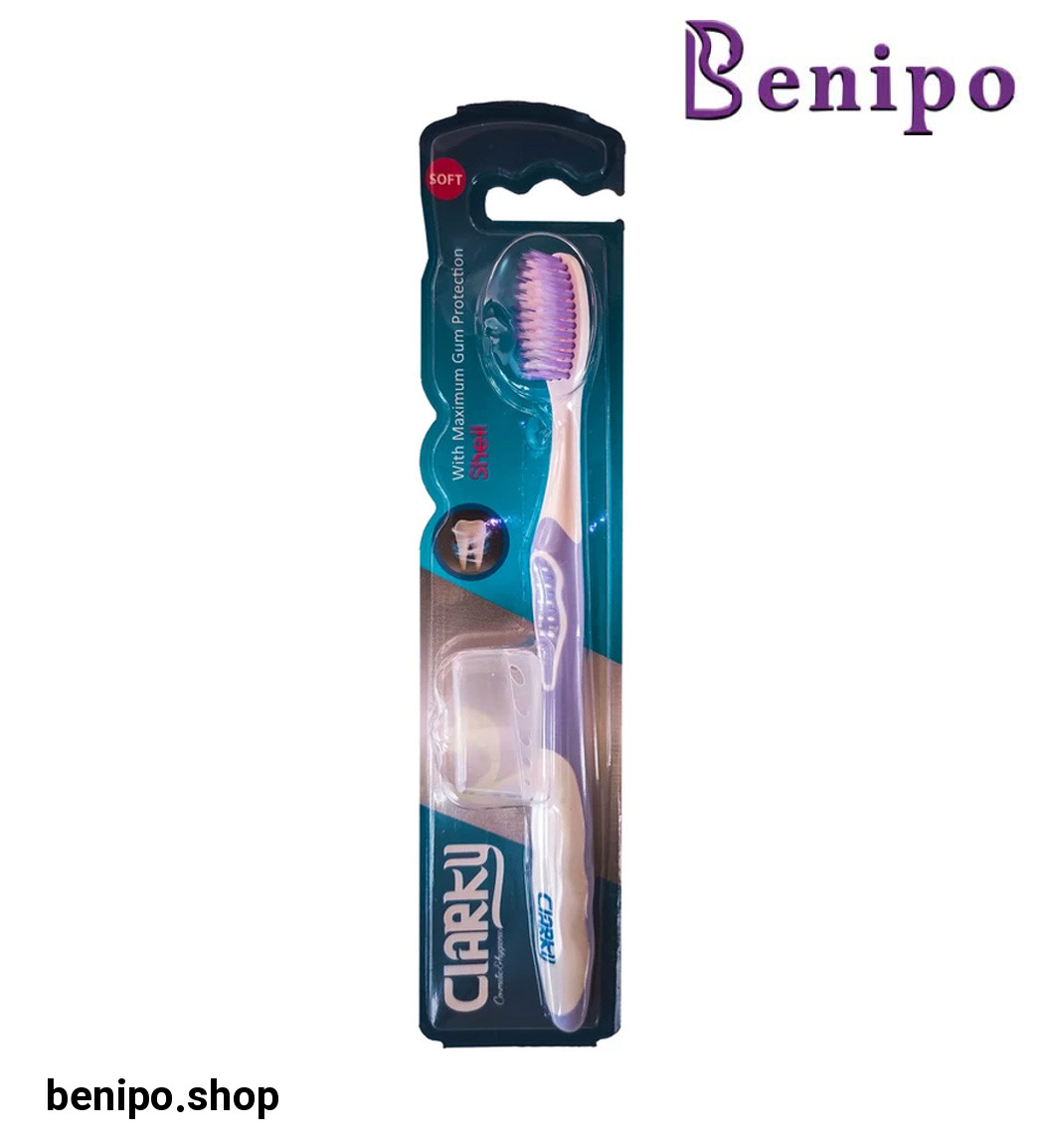 مسواک مدل شل با برس نرم