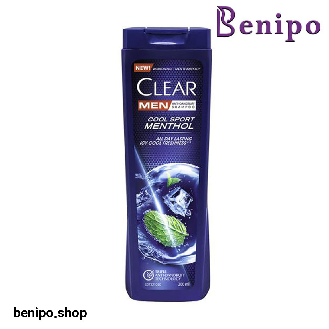 شامپو خنک کننده حجم 200 میلی لیتر