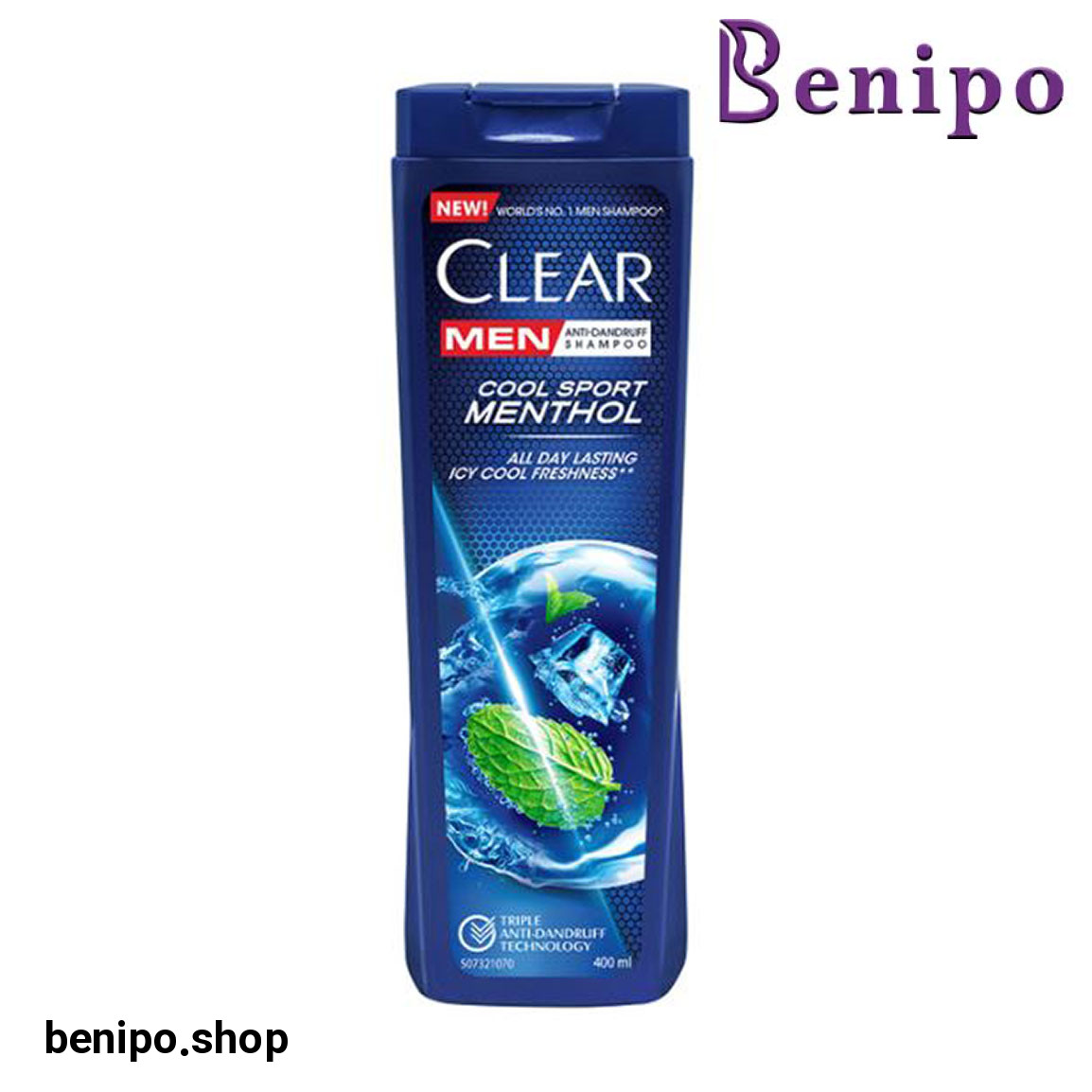 شامپو مردانه خنک کننده 400 میلی لیتر