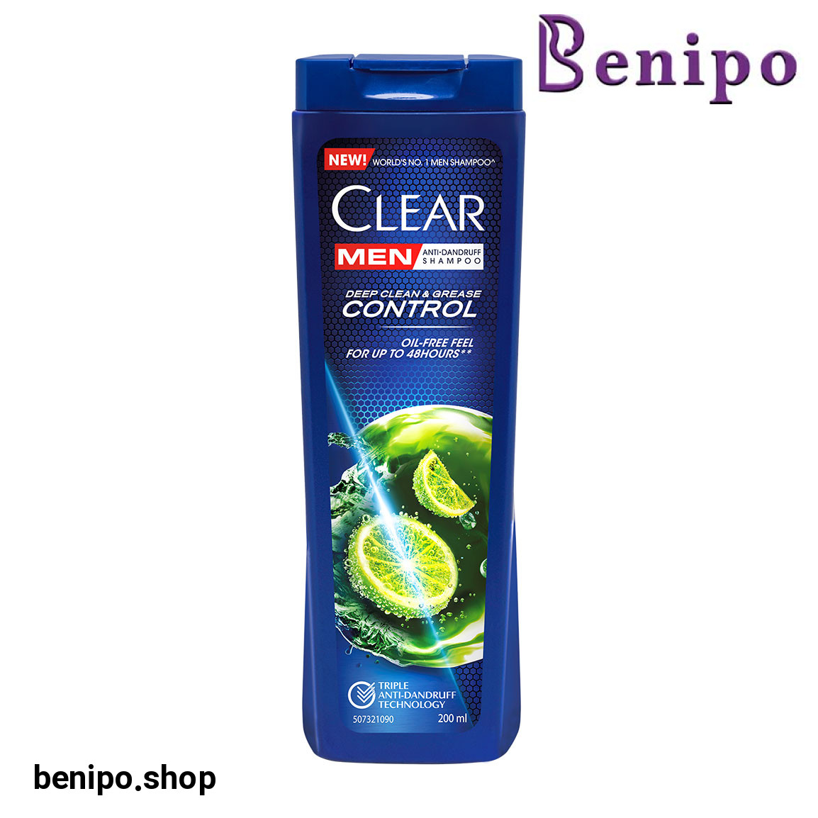 شامپو مردانه کنترل چربی 200 میلی لیتر