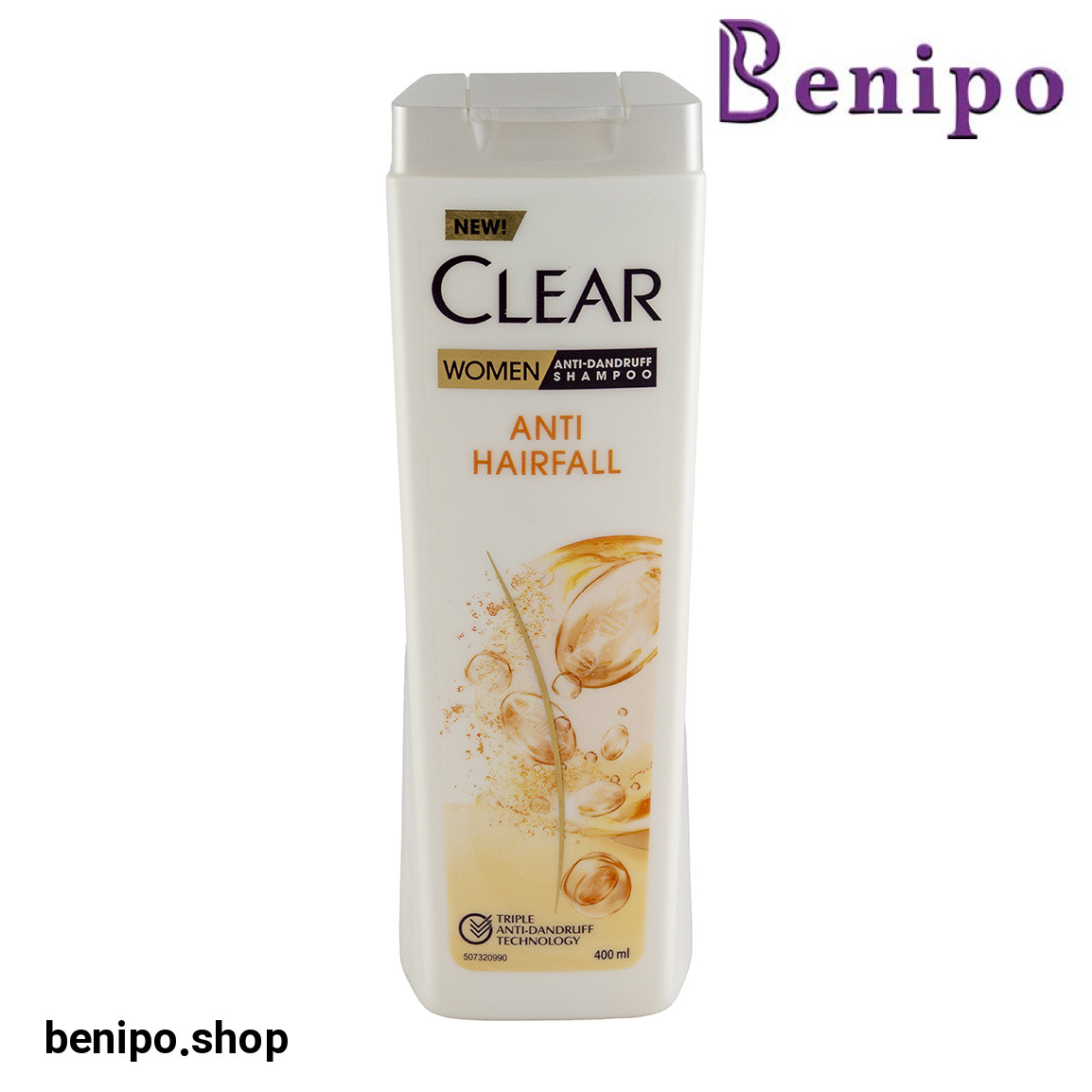 شامپو ضد شوره و ضد ریزش مو مناسب بانوان حجم 400 میلی لیتر