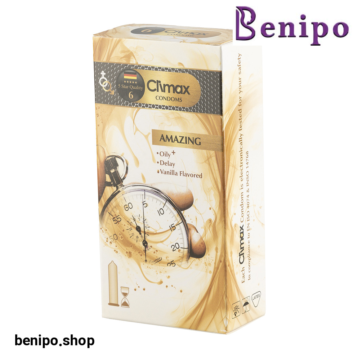 کاندوم مدل AMAZING بسته 12 عددی