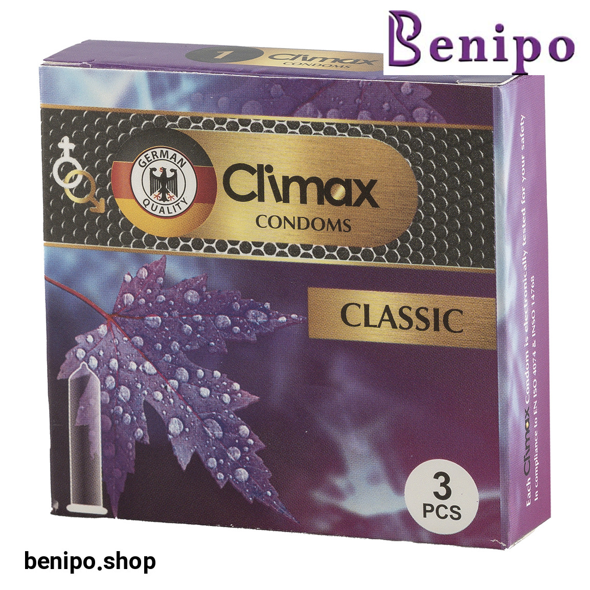 کاندوم مدل Classic بسته 3 عددی