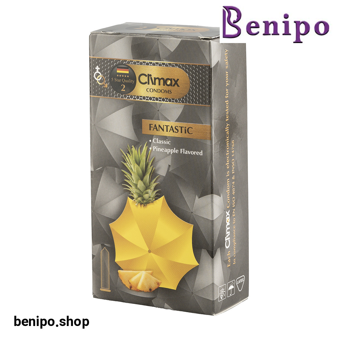 کاندوم مدل FANTASTIC بسته 12 عددی