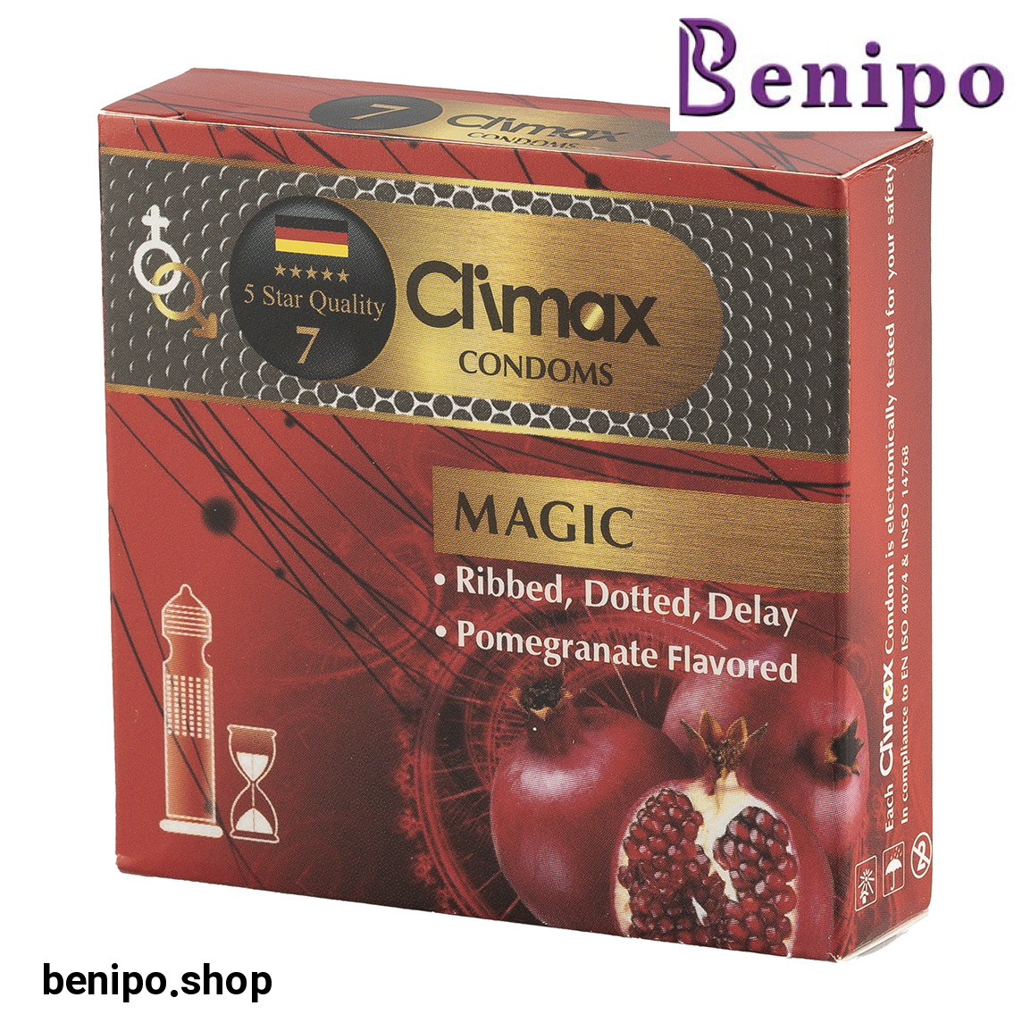 کاندوم مدل MAGIC بسته 3 عددی