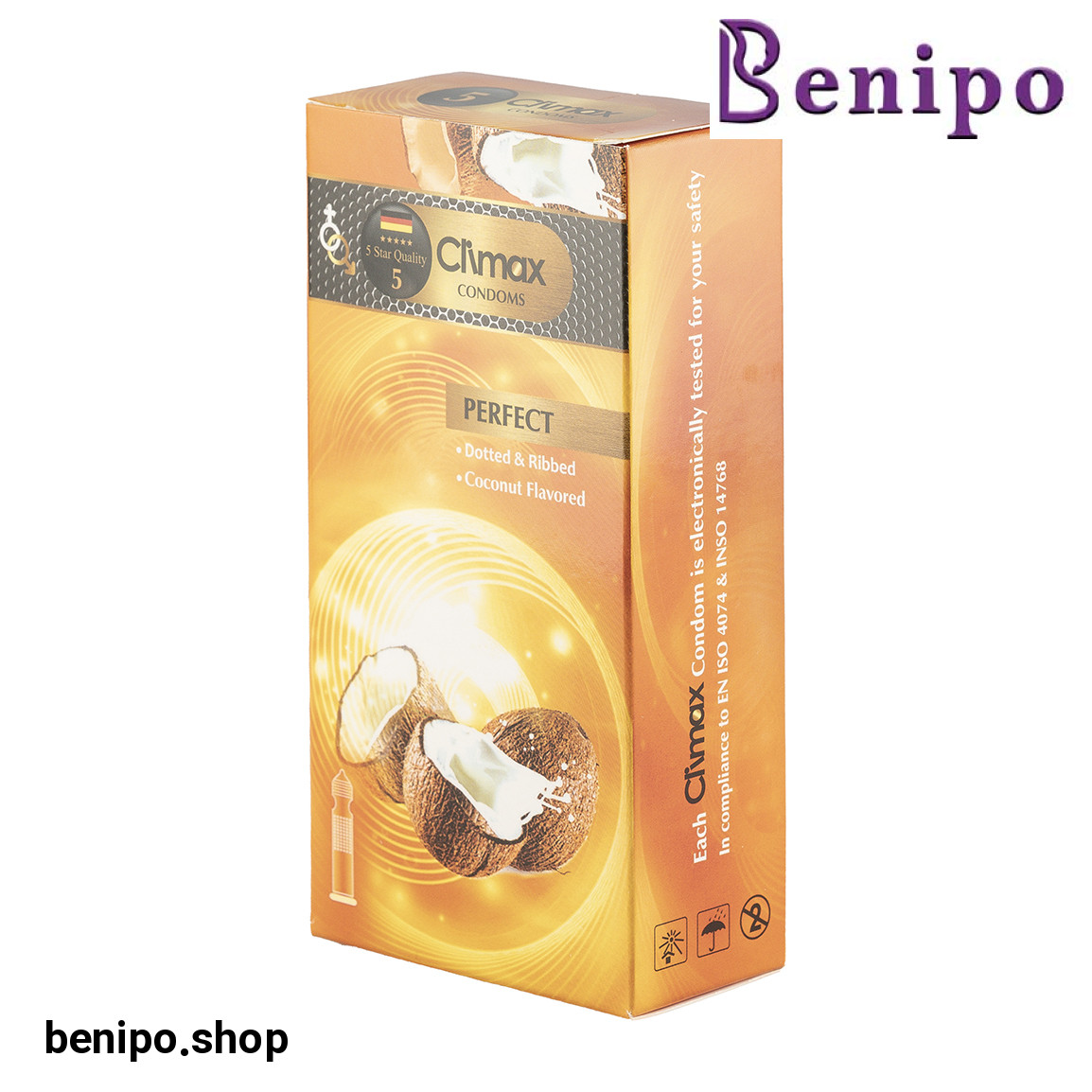 کاندوم مدل PERFECT بسته 12 عددی