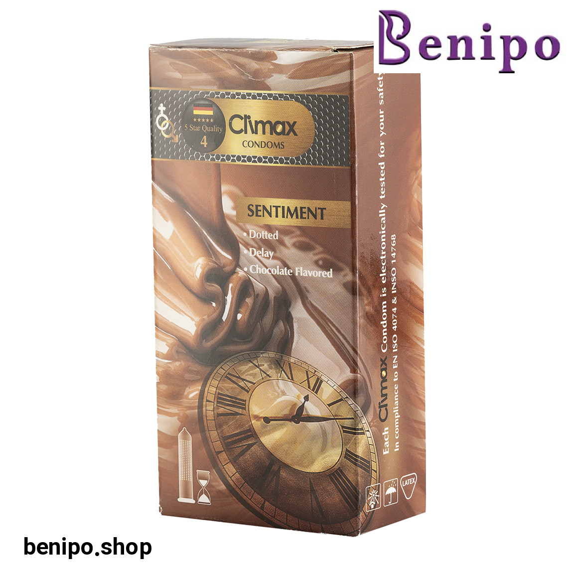 کاندوم مدل SENTIMENT بسته 12 عددی