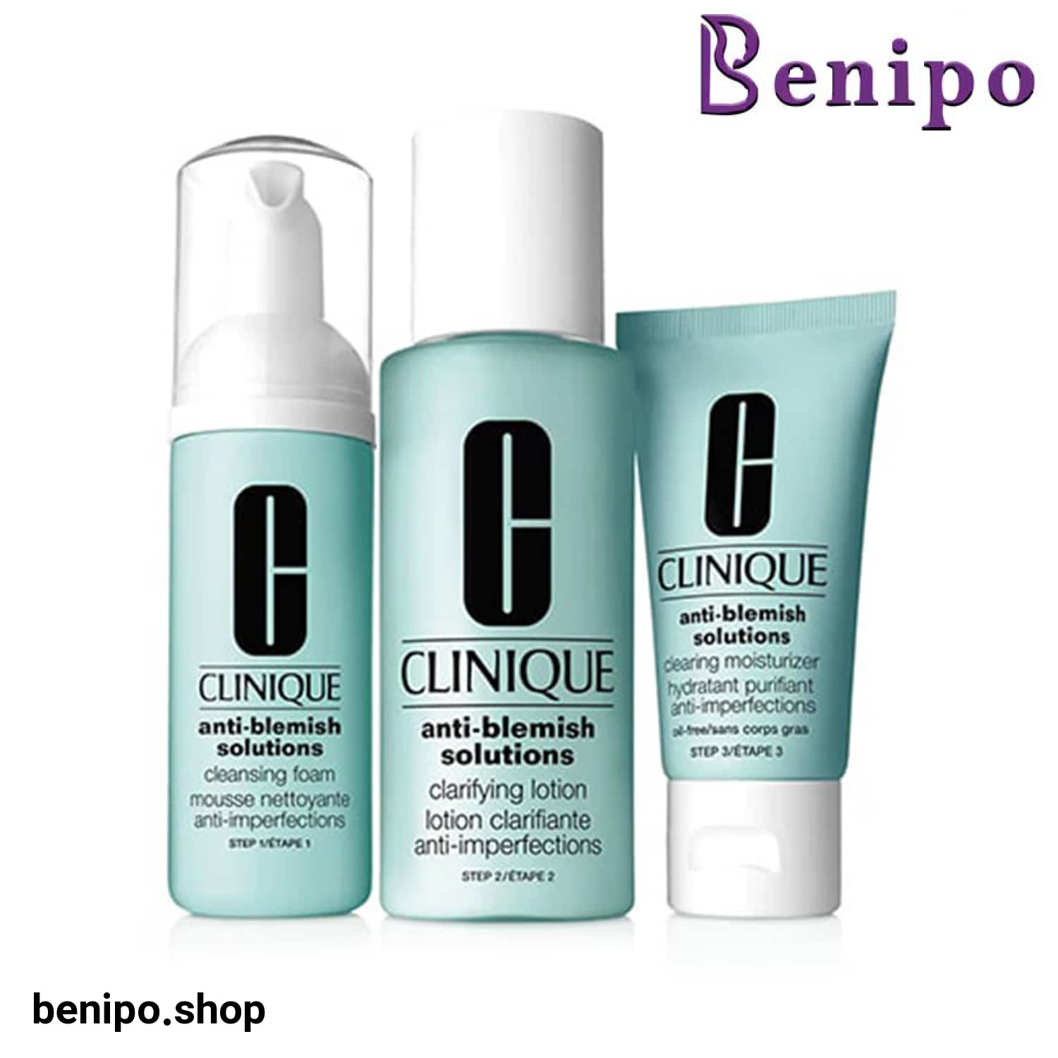 ست سه مرحله ای ضدجوش کلینیک