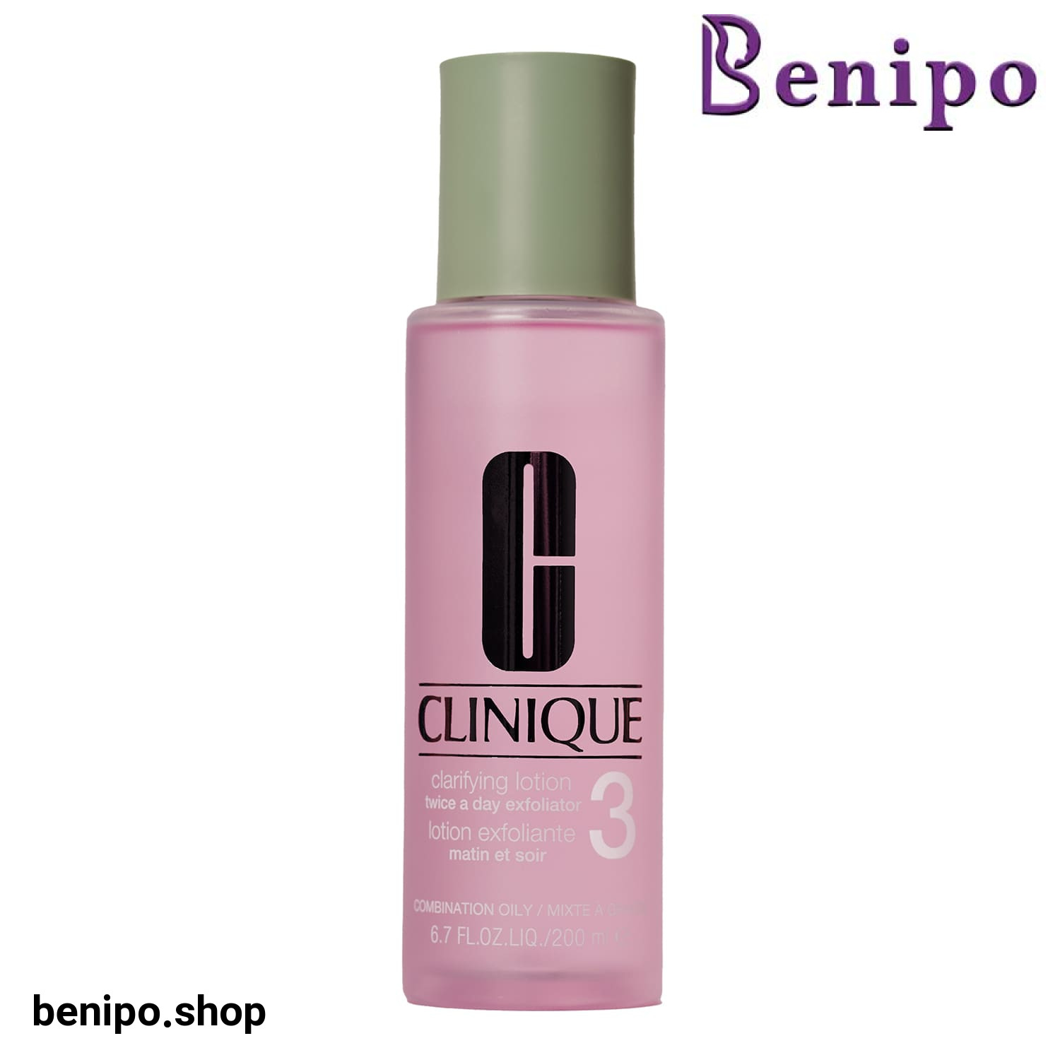 تونر کلینیک شماره ۳ پوست مختلط تا چرب