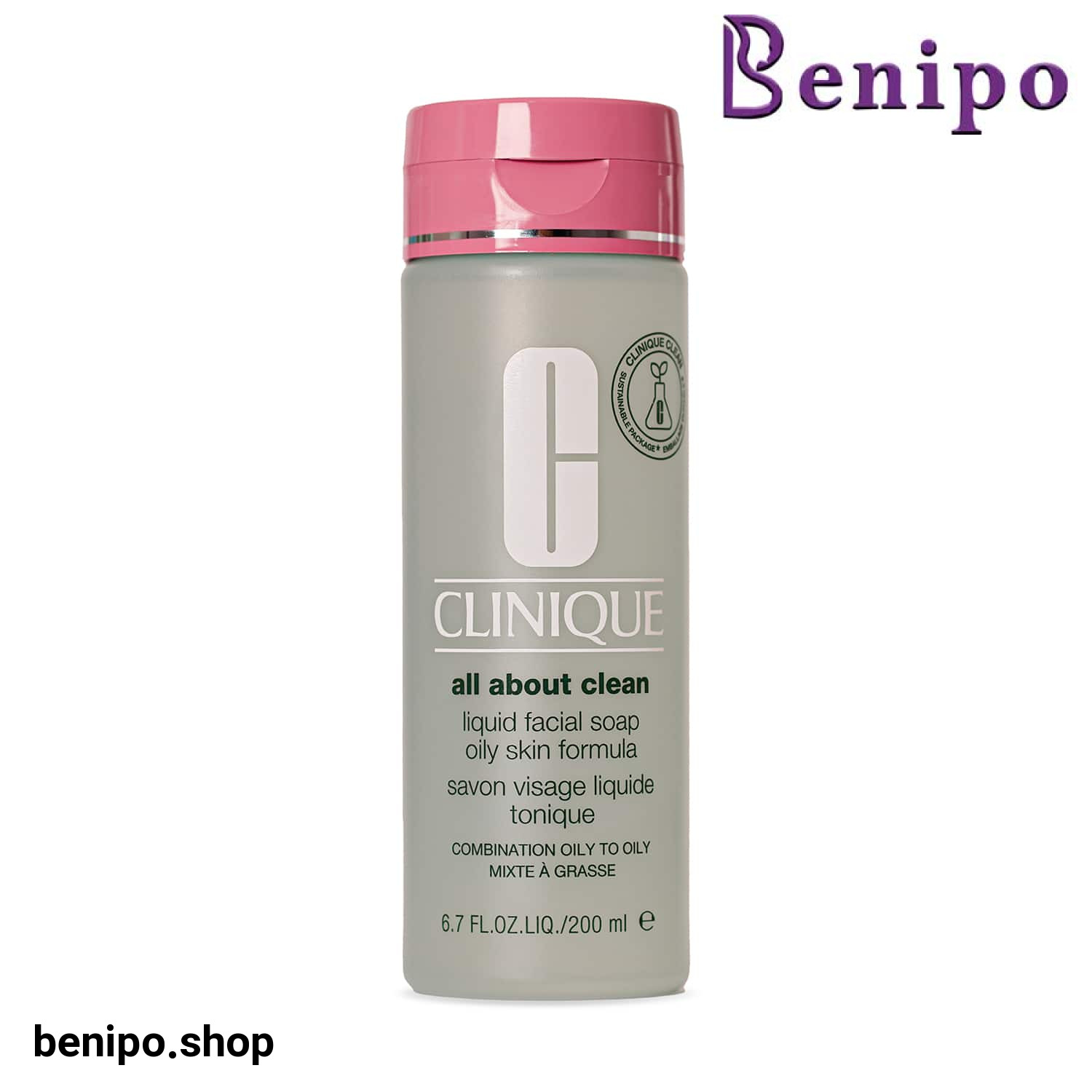 صابون مایع صورت پوست چرب کلینیک