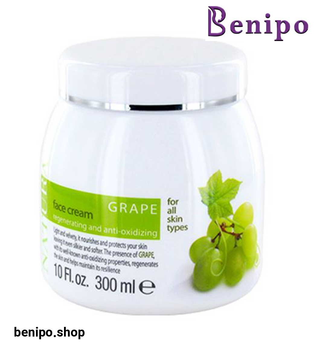 کرم صورت مدل Grape Face Cream حجم 300 میلی لیتر