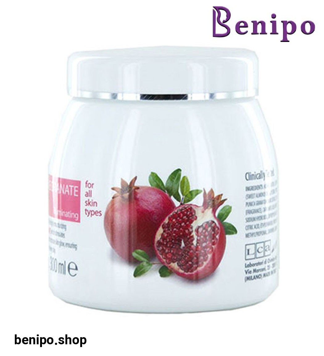 کرم صورت آبرسان و شفاف کننده مدل انار