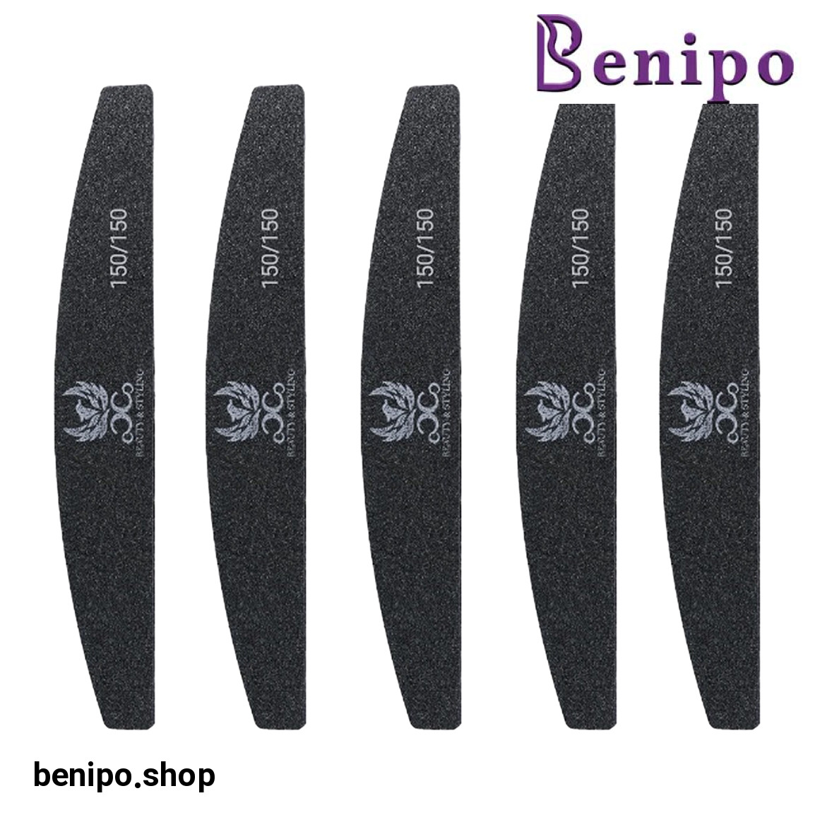 سوهان ناخن مدل 150 150 بسته 5 عددی