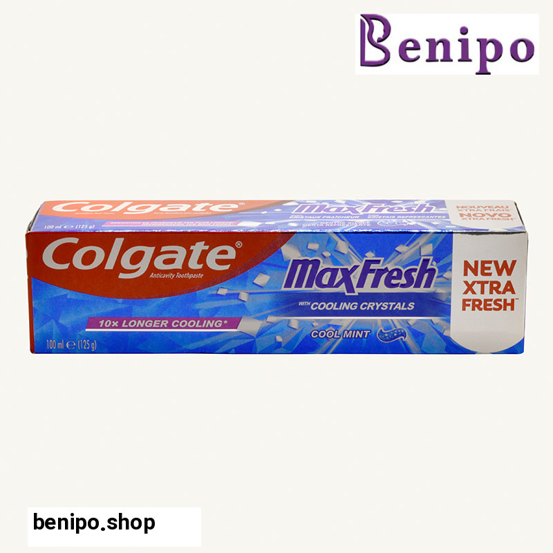 خمیر دندان مدل Max Fresh Blue حجم 100میل