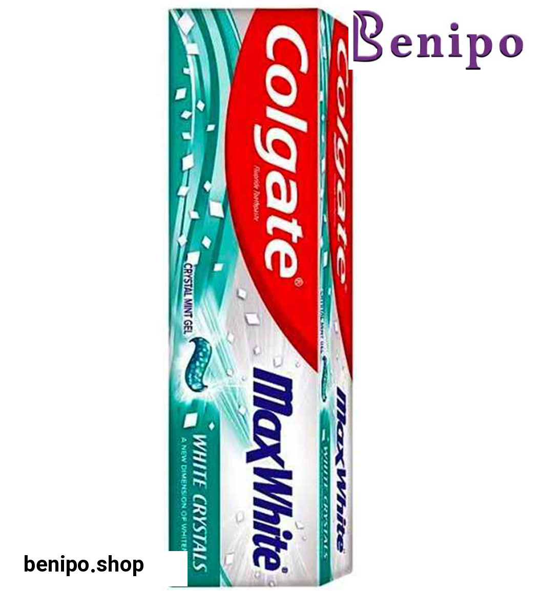 خمیر دندان سفید کننده مدل Max White حجم 100 میل