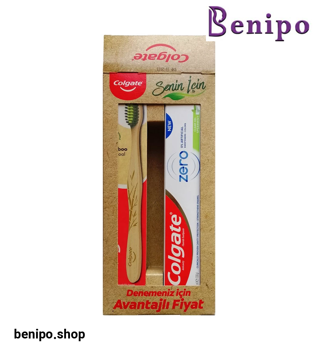 ست خمیردندان مدل Zero و مسواک بامبو
