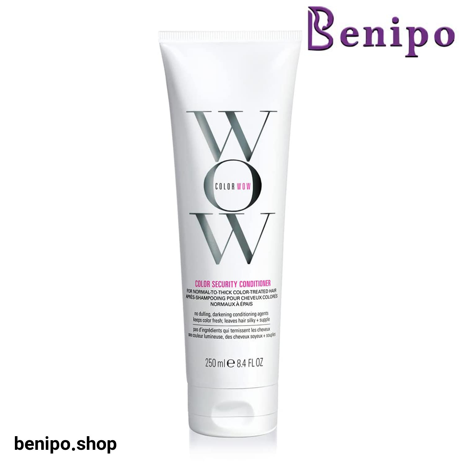 نرم کننده موهای رنگ شده و ضخیم کالر واو