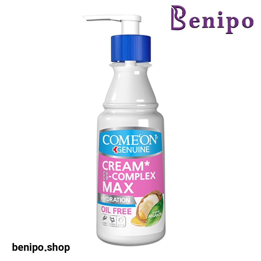 کرم مرطوب کننده مدل B Complex حاوی آرگان حجم 200 میلی لیتر