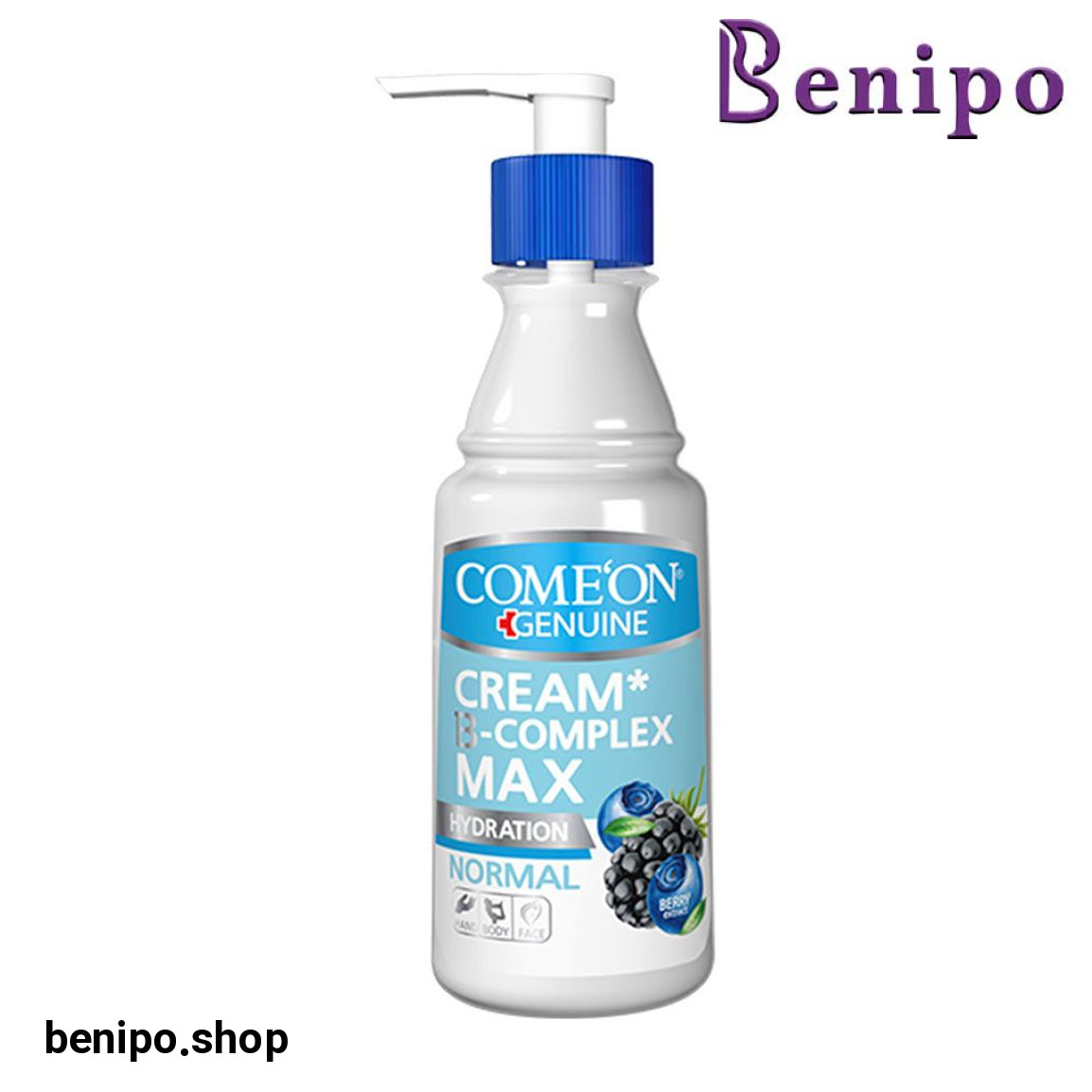 کرم مرطوب کننده پمپی ب کمپلکس حجم 200 میلی لیتر