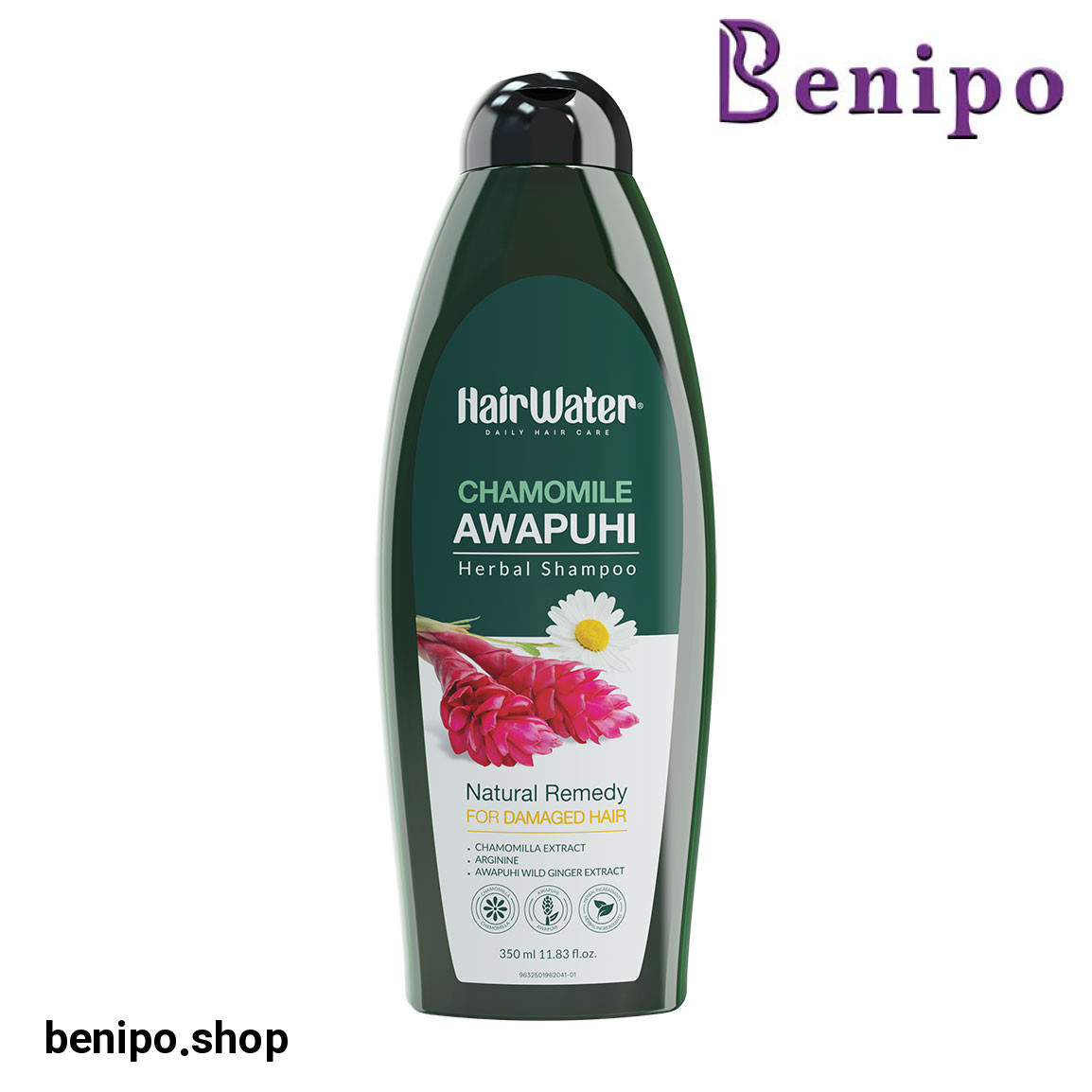 شامپو با عصاره آواپوهی و بابونه حجم 350 میلی لیتر
