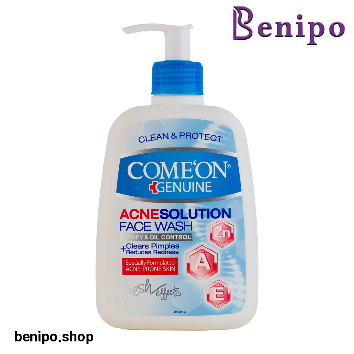 ژل شستشوی صورت مخصوص پوستهای چرب و جوشدار 500میل