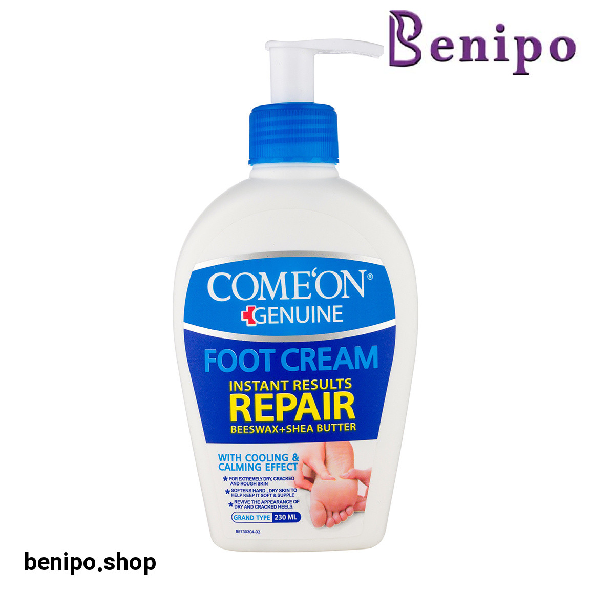 کرم ترک پا خنک کننده و آرامش بخش