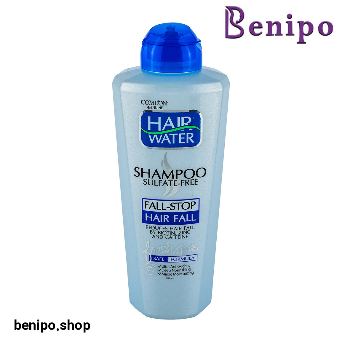 شامپو ضد ریزش مدل Hair Water بدون سولفات حجم 400 میلی لیتر