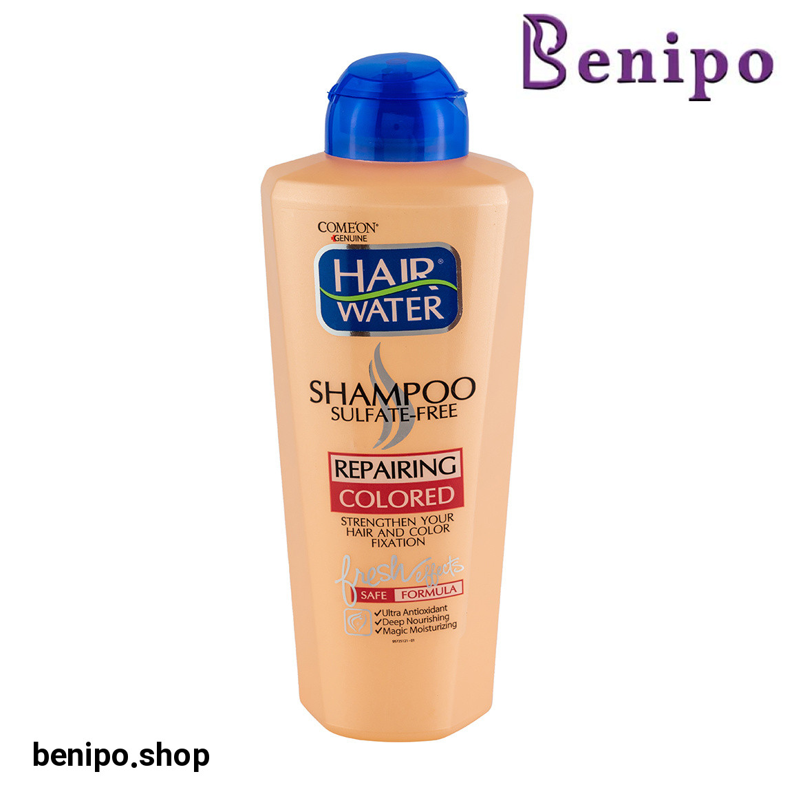 شامپو هیرواتر بدون سولفات برای موهای رنگ شده، خشک و آسیب دیده 400میل