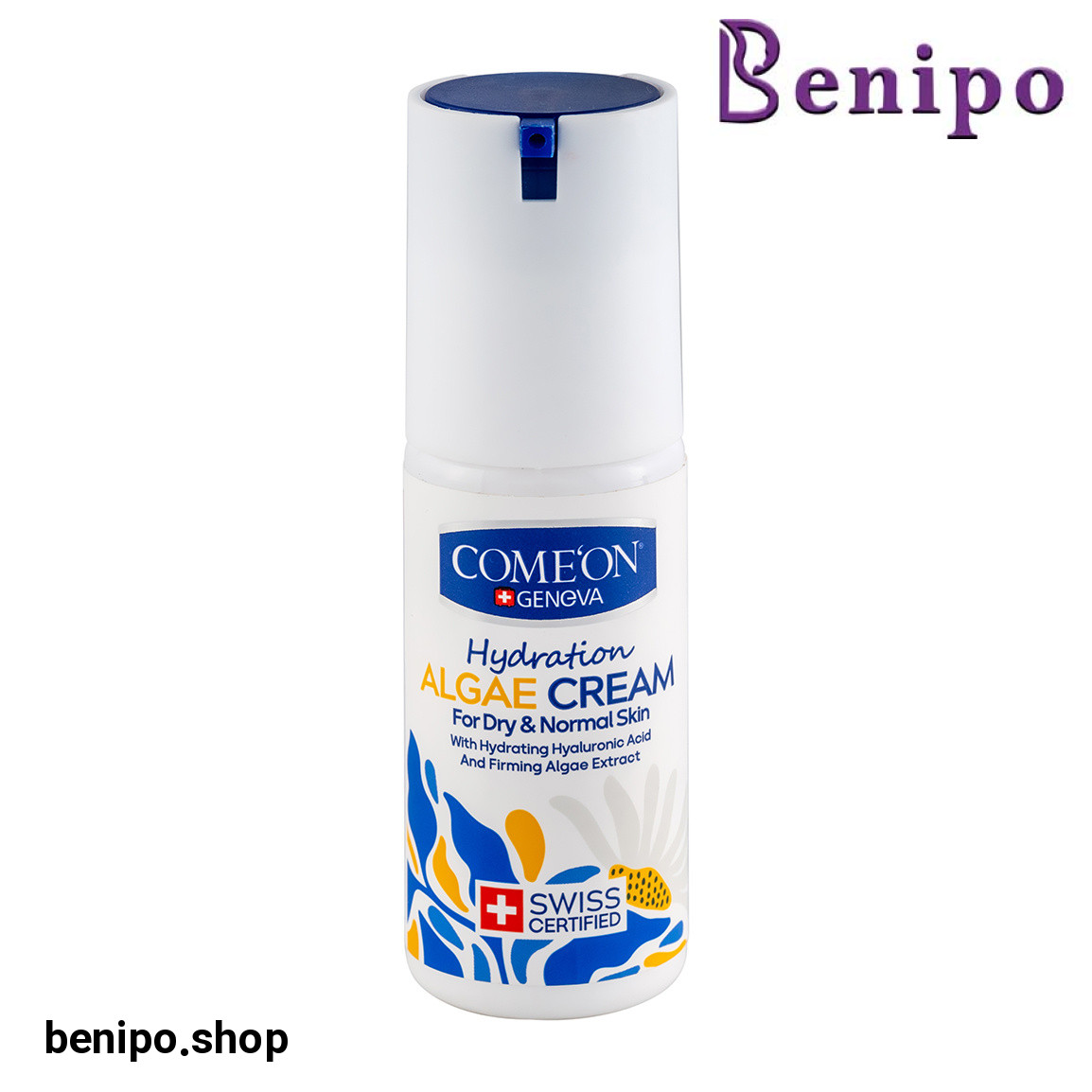 کرم آبرسان مدل جلبک مناسب پوست خشک و نرمال حجم 50 میلی لیتر